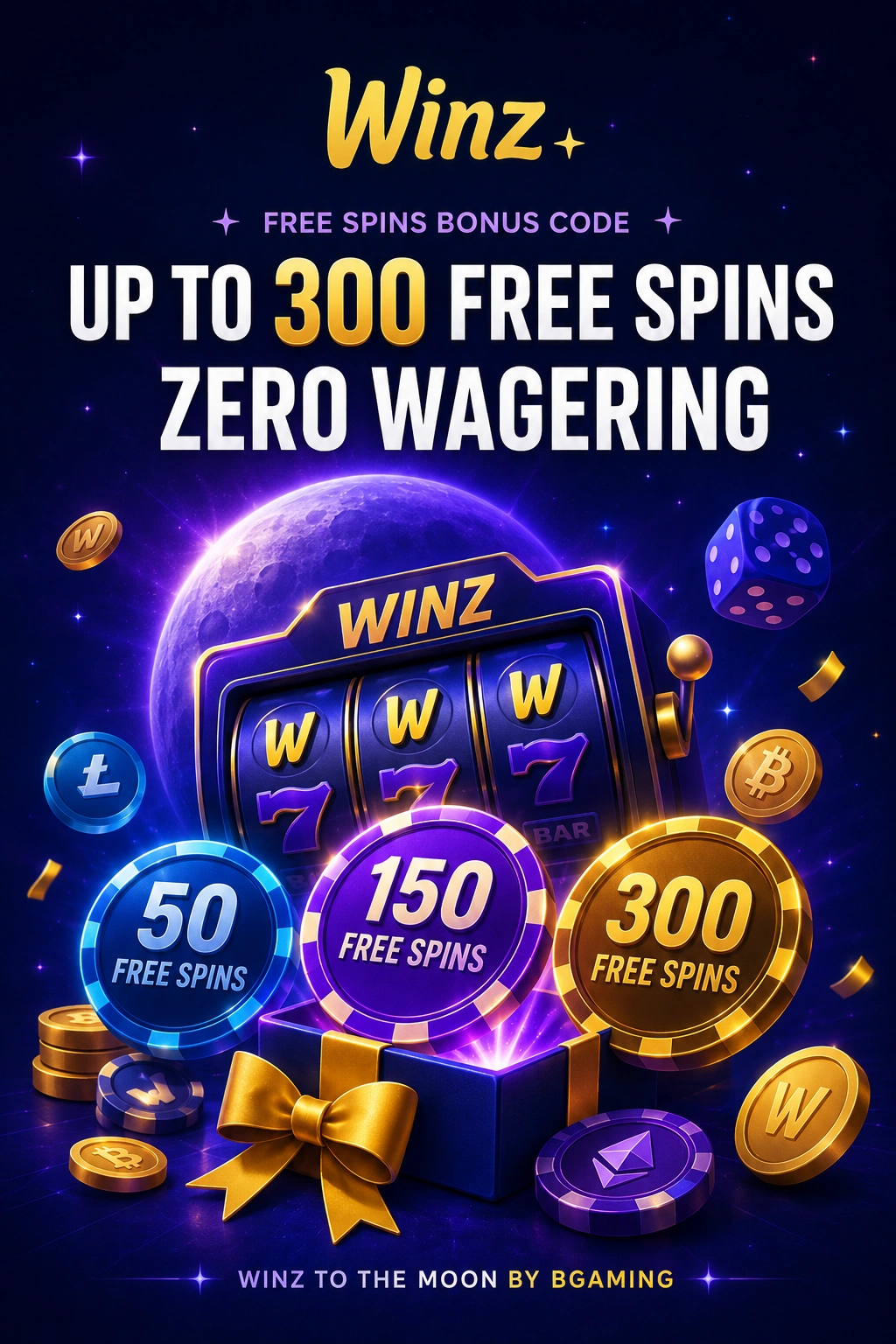 Free bonus code promotion banner
